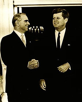 Constantine Karamanlis with JFK