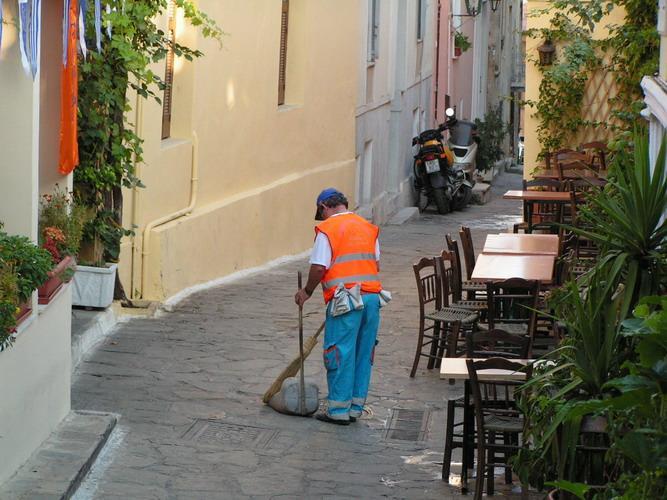 2004 Athens Olympics Clean-up